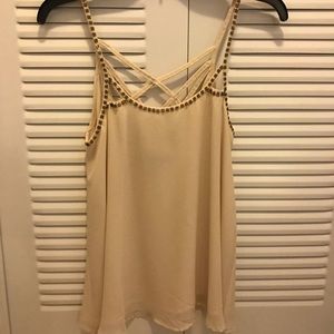Beaded Forever 21 tank top